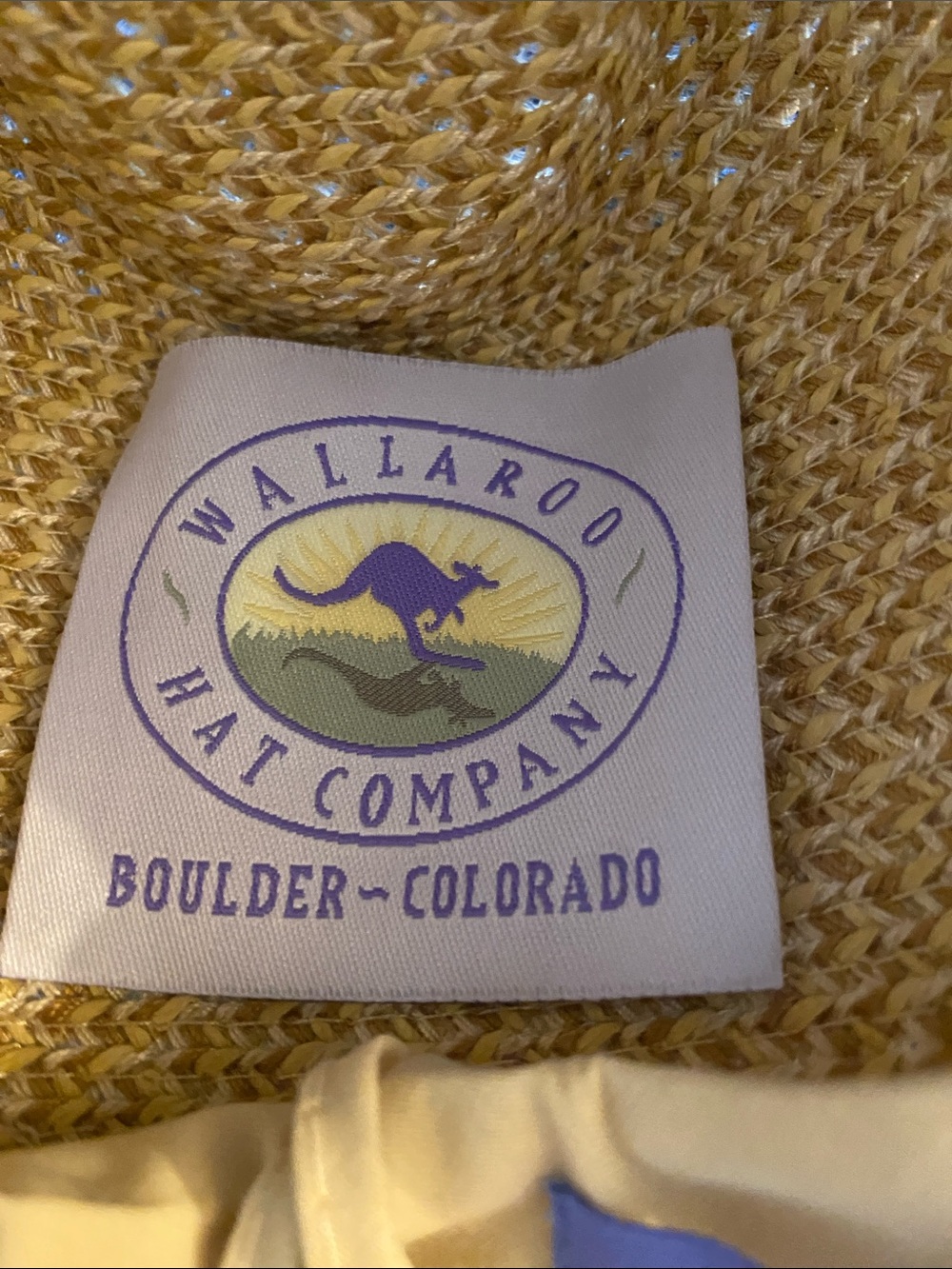 Wallaroo Hat Company Women’s Sierra Raffia Straw Sun Hat, Wide Brim - Picture 7 of 8